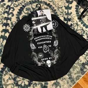NWT witchy hooded poncho